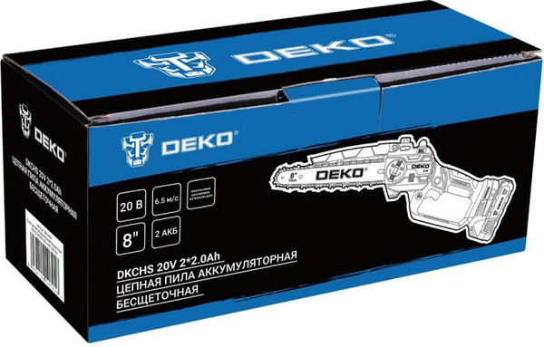 Электропила цепная Deko DKCHS 20V / 063-4484