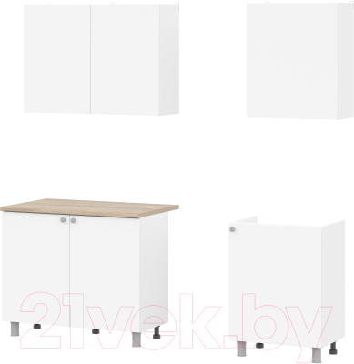 Кухонный гарнитур Mio Tesoro КГ-6 1600 - фото