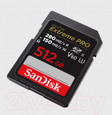 Карта памяти SanDisk Micro SDXC 512GB UHS-II (SDSDXEP-512G-GN4IN)