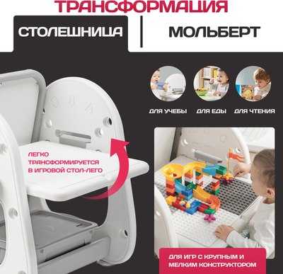 Комплект мебели с детским столом NINO Marina BS-8826