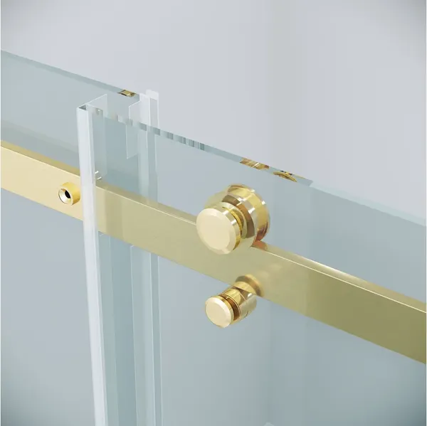 Душевая стенка Grossman Classic 90x195 / 200.K33.04.90.32.00 (золото сатин/стекло прозрачное)