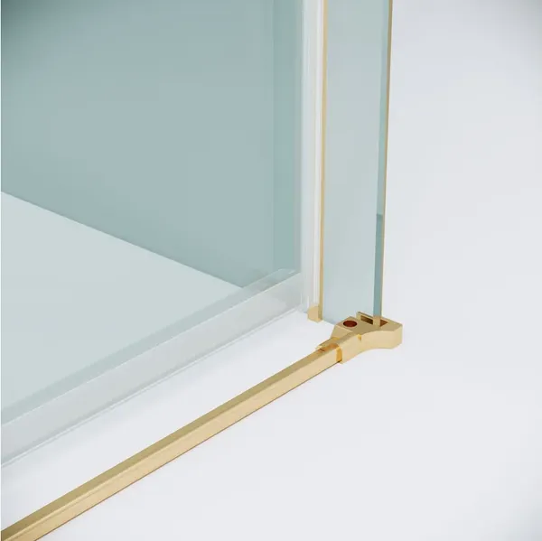 Душевая стенка Grossman Classic 90x195 / 200.K33.04.90.32.00 (золото сатин/стекло прозрачное)