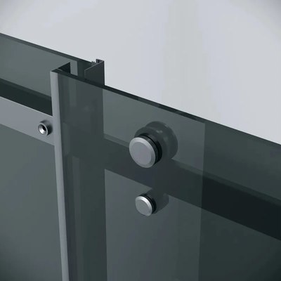 Душевая стенка Grossman Classic 90x195 / 200.K33.04.90.21.10 (черный матовый/стекло тонированное)