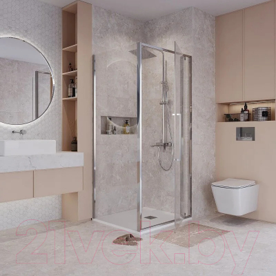 Душевой уголок Niagara 90x80x195 NG-66-9A-A80-34