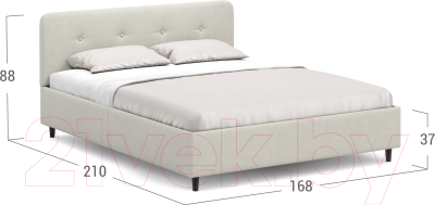 Двуспальная кровать Moon Family 1253 / К004730