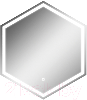 Зеркало Домино Тирана 606x700 / GL7058Z - фото