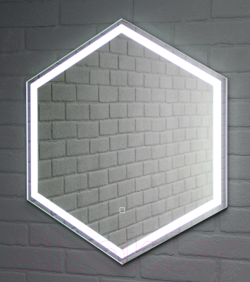 Зеркало Домино Тирана 606x700 / GL7058Z