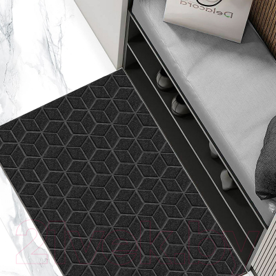 Коврик грязезащитный Shahintex Практик Соты антискользящий 60x90 / 846795