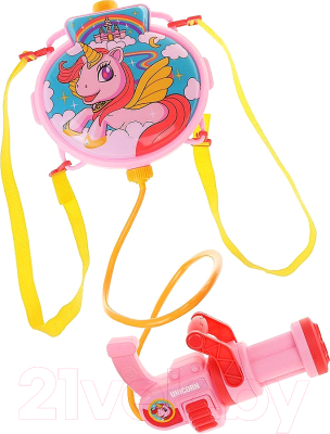 Бластер игрушечный Наша игрушка Единорог / HC068-5 - фото