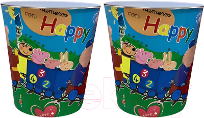 Корзина для бумаг No Brand 10117 7л - фото