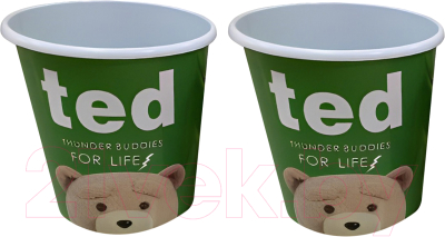 Корзина для бумаг No Brand 1531 9л - фото