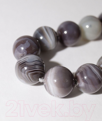 Бусы Wolves Агат Бразильский 3039