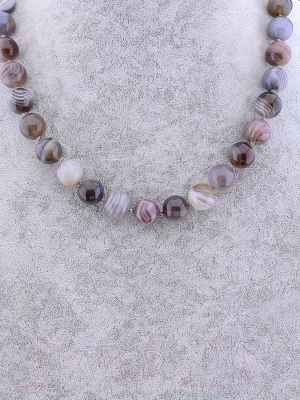 Бусы Wolves Агат Бразильский 3039