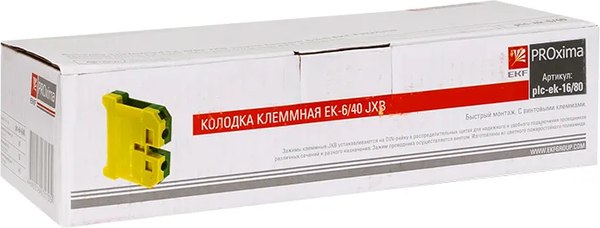 Клеммная колодка EKF plc-ek-16/80