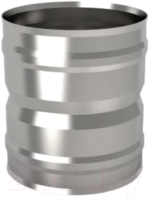 Переходник для дымохода UMKPRO ф130х130 AISI 439/1.0мм h=130мм - фото