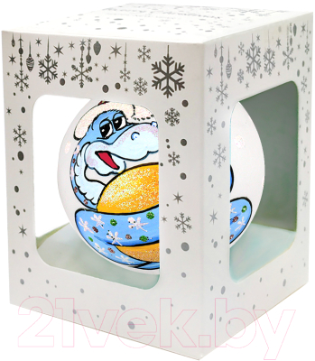 Шар новогодний Декарт Воздушный змей 8Ш0097