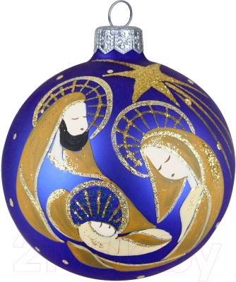 Шар новогодний Декарт Рождество 8Ш0095 - фото