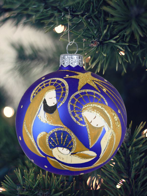 Шар новогодний Декарт Рождество 8Ш0095