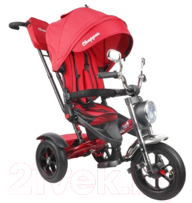 Трехколесный велосипед с ручкой Chopper CH1R-1