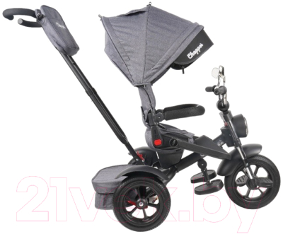 Трехколесный велосипед с ручкой Chopper CH1GY-1