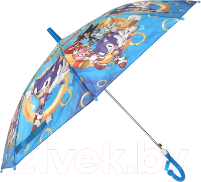 Зонт-трость Играем вместе Детский соник / UM45-NSON - фото