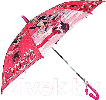 Зонт-трость Играем вместе Минни маус / UM45-NMOUSE - фото