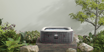 Бассейн-джакузи Intex Greystone Deluxe 28450 (175х71)