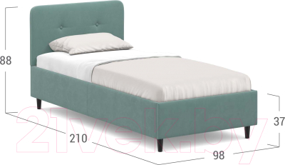 Односпальная кровать Moon Family 1253 / К004674