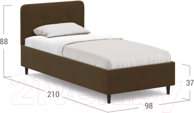 Односпальная кровать Moon Family 1253 / MF008453