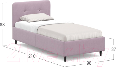 Односпальная кровать Moon Family 1253 / К004705