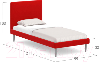 Односпальная кровать Moon Family 1256 / MF008863