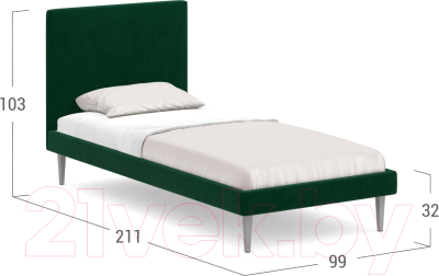 Односпальная кровать Moon Family 1256 / MF008868