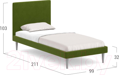 Односпальная кровать Moon Family 1256 / MF008808