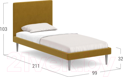 Односпальная кровать Moon Family 1256 / MF008838