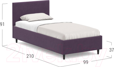 Односпальная кровать Moon Family 1259 / MF009148