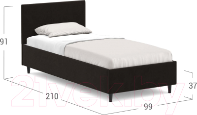 Односпальная кровать Moon Family 1259 / MF009138