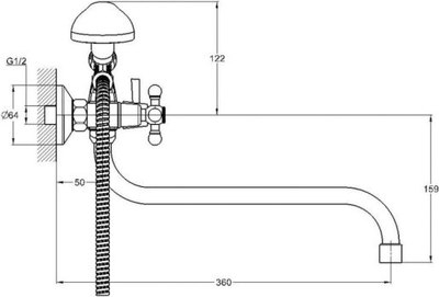 Смеситель Econoce EC0480