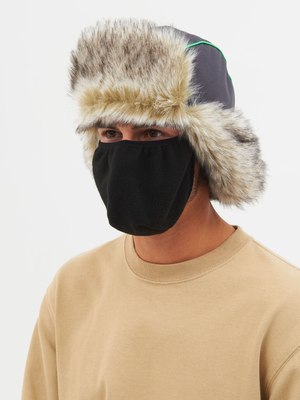 Шапка для охоты и рыбалки Huntsman Yakutia Волк Galaxy Breathable