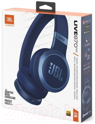 Беспроводные наушники JBL Live 670 NC / LIVE670NCBLU