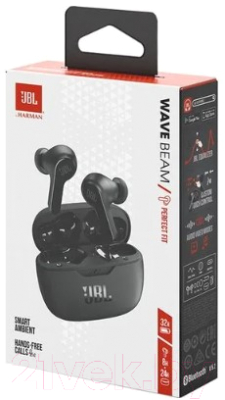Беспроводные наушники JBL Wave Beam / WBEAMBLK