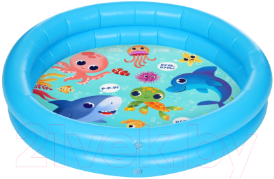 Надувной бассейн На волне Морские малыши / 9404074 
