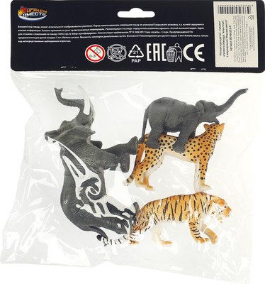 Набор фигурок игровых Играем вместе Дикие животные / B2460225-R 
