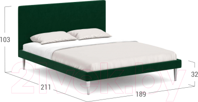 Двуспальная кровать Moon Family 1256 / MF008867