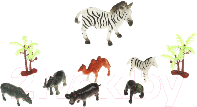 Набор фигурок игровых Играем вместе Дикие животные ZY1452407-R  - фото