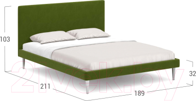 Двуспальная кровать Moon Family 1256 / MF008807