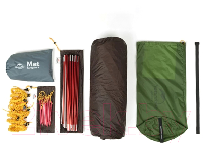 Палатка Naturehike Opalus NH17L001-L 20D / 6976023924781 (зеленый)