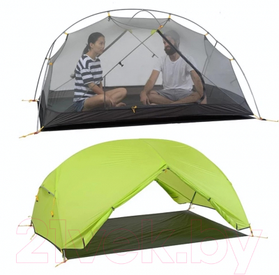 Палатка Naturehike Mongar NH17T007-M 20D / 6927595708088 (светло-зеленый)