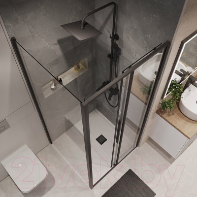 Душевой уголок Niagara 100x80x195 NG-84-10AB-A80B-34