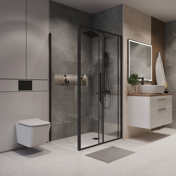 Душевой уголок Niagara 140x100x195 NG-84-14AB-A100B-34