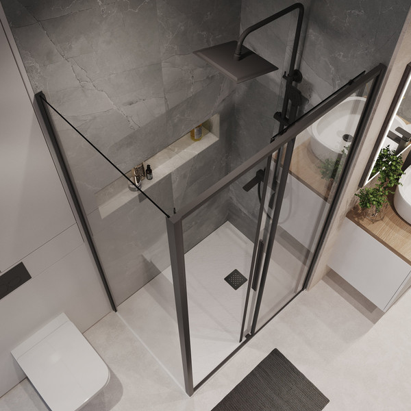 Душевой уголок Niagara 140x80x195 NG-84-14AB-A80B-34